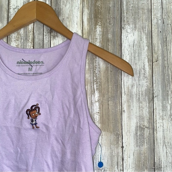 Rugrats Suzie Purple Ribbed Tank - Picture 3 of 4